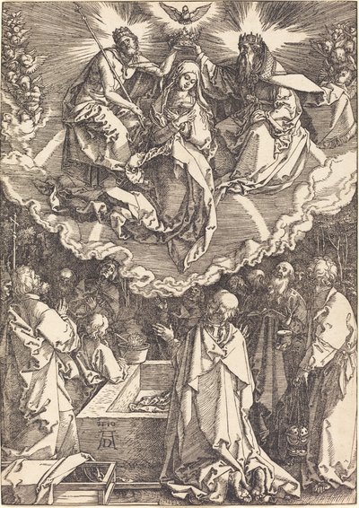 Jomfruens antagelse og kroning af Albrecht Dürer