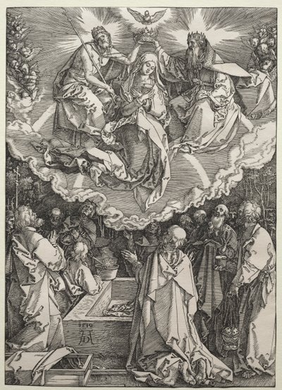 Jomfruens antagelse og kroning af Albrecht Dürer