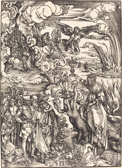 Den babylonske hore af Albrecht Dürer