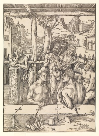 Badehuset af Albrecht Dürer