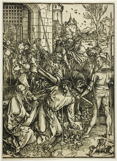 The Bearing of the Cross, fra The Large Passion af Albrecht Dürer