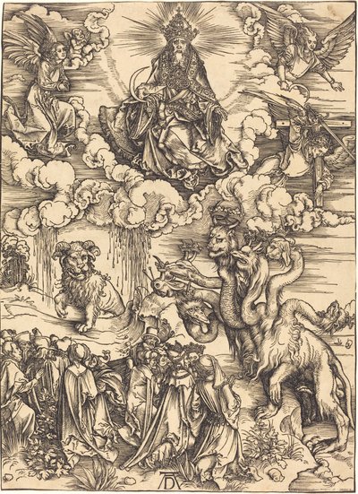Udyret med to horn som et lam af Albrecht Dürer