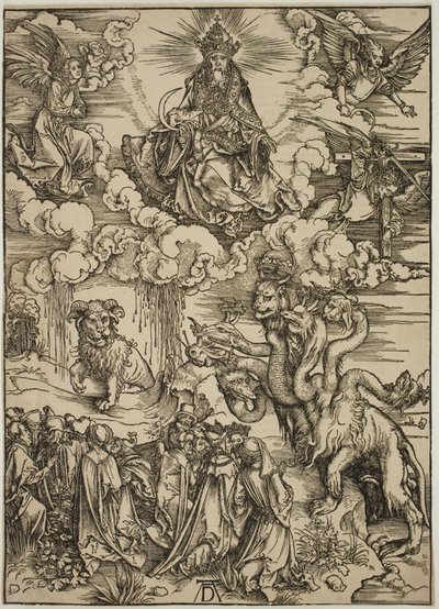 Udyret med to horn som et lam af Albrecht Dürer