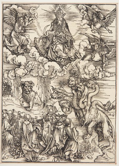 Udyret med to horn som et lam af Albrecht Dürer