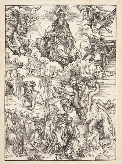 Udyret med to horn som et lam af Albrecht Dürer