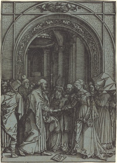 Jomfruens trolovelse af Albrecht Dürer