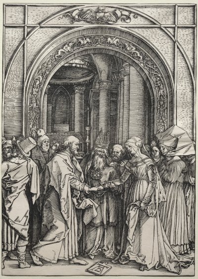 Jomfruens trolovelse af Albrecht Dürer