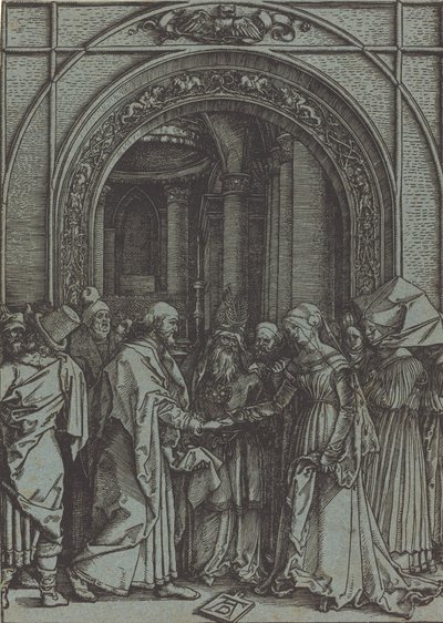Jomfruens trolovelse, c.1504-1505 trykt 1560