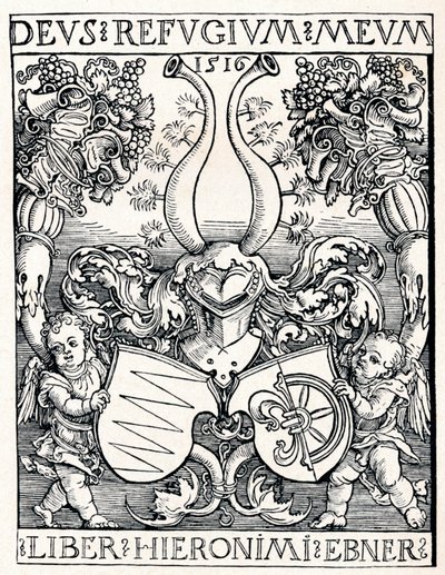 Jerome Ebners bogplade, 1516 1906 af Albrecht Dürer