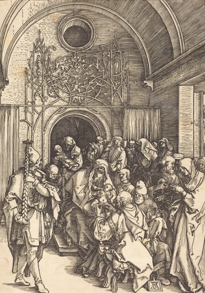 Omskærelsen, ca. 15041505. af Albrecht Dürer