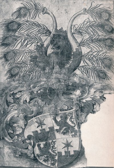 Wilhelms og Wolfgang Roggendorffs våbenskjold, 1520 1906 af Albrecht Dürer