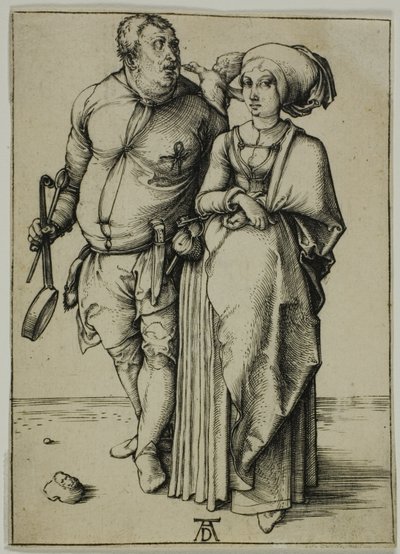 Kokken og hans kone af Albrecht Dürer