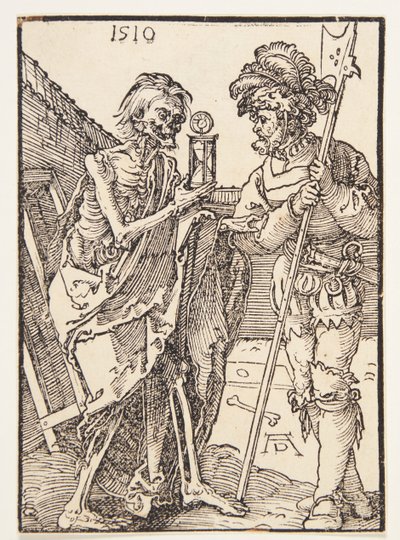 Døden og Soldaten af Albrecht Dürer
