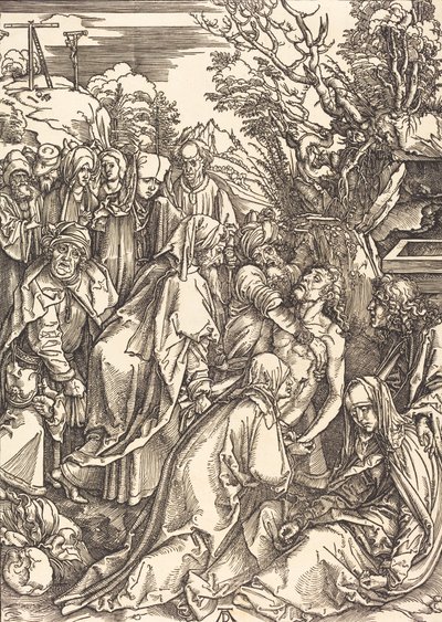 Deponeringen, ca. 1497. af Albrecht Dürer