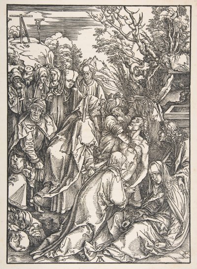 The Deposition of Christ, from The Large Passion.n.d. af Albrecht Dürer