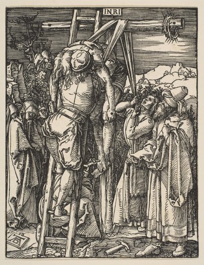 Nedstigningen fra korset, fra Den Lille Passion, ca. 1509. af Albrecht Dürer