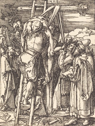 Nedstigningen fra korset, sandsynligvis ca. 15091510. af Albrecht Dürer