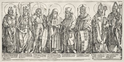 De otte hellige i Østrig af Albrecht Dürer