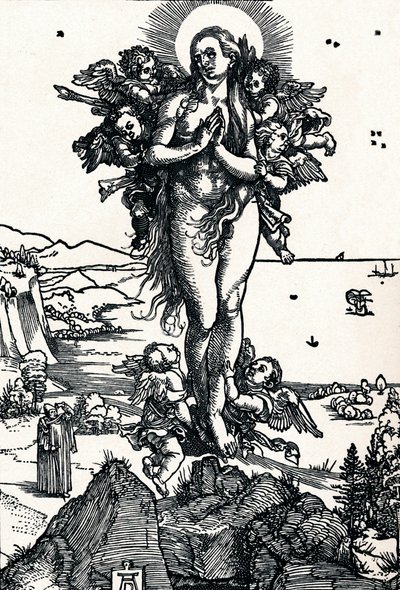 The Elevation of St Mary Magdalene, 1500 1906 af Albrecht Dürer