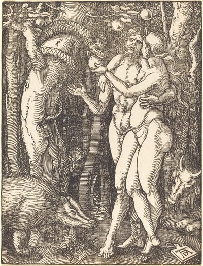 Menneskets Fald af Albrecht Dürer
