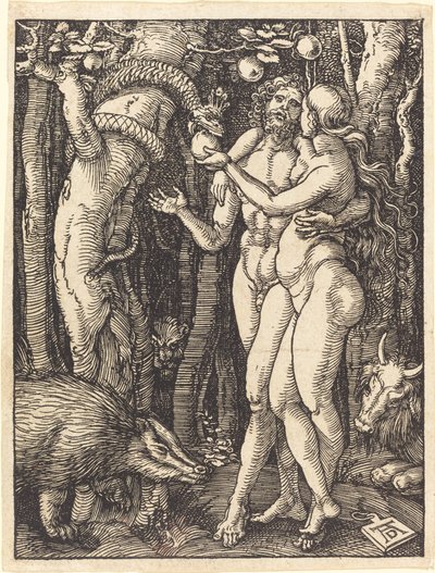 Menneskets Fald af Albrecht Dürer