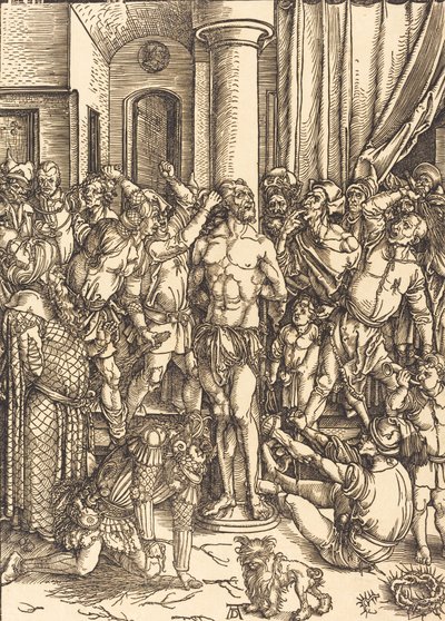Flageleringen, ca. 1497. af Albrecht Dürer