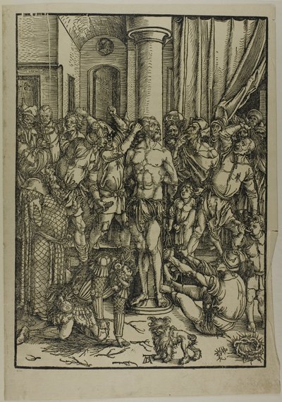 The Flagelation, fra Den Store Passion af Albrecht Dürer