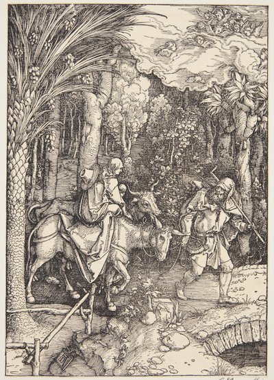 Flugten til Egypten af Albrecht Dürer