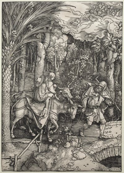 Flugten til Egypten af Albrecht Dürer