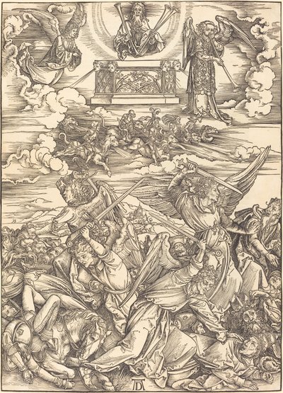 De fire hævnende engle af Albrecht Dürer
