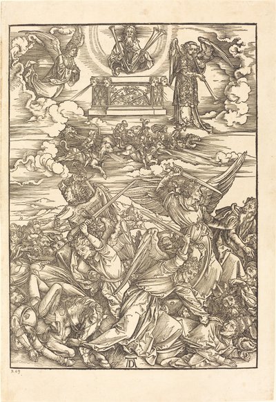 De fire hævnende engle af Albrecht Dürer