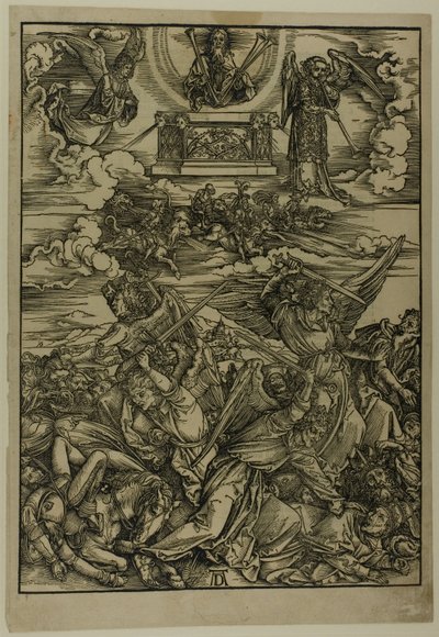 De fire hævnende engle fra Eufrat, fra Apokalypsen af Albrecht Dürer