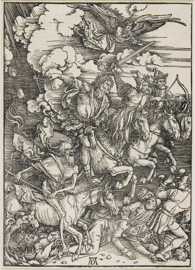 De fire ryttere, 1496-1498 af Albrecht Dürer