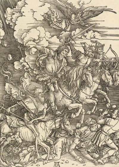 De fire ryttere, 1498. af Albrecht Dürer