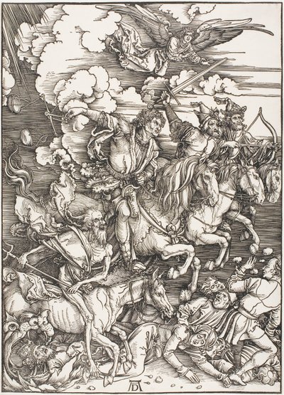 The Four Horsemen of the Apocalypse, fra The Apocalypse af Albrecht Dürer