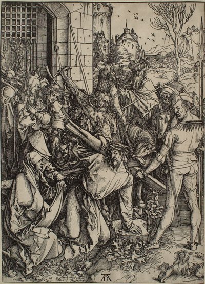 Den store passion: Kristus bærer korset af Albrecht Dürer