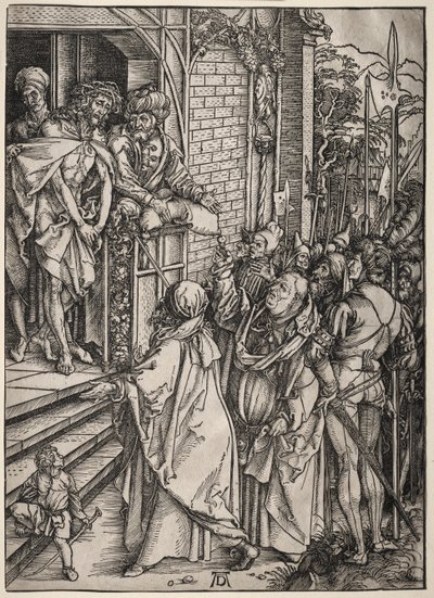 Den store lidenskab: Kristus vist for folket af Albrecht Dürer