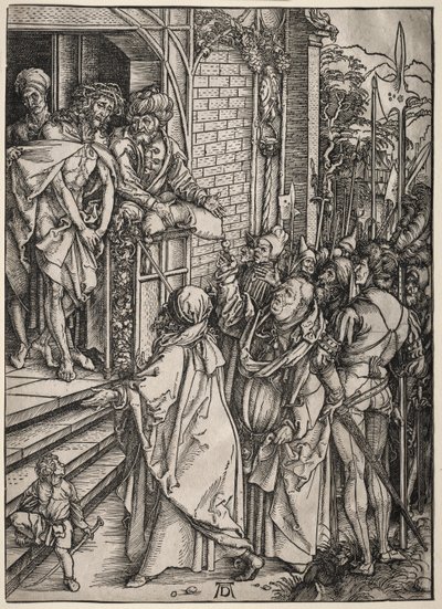 Den store lidenskab: Kristus vist for folket. af Albrecht Dürer