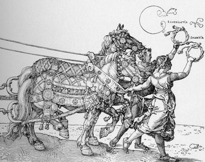 Kejser Maximilians store triumfvogn, 1523, 1906 af Albrecht Dürer