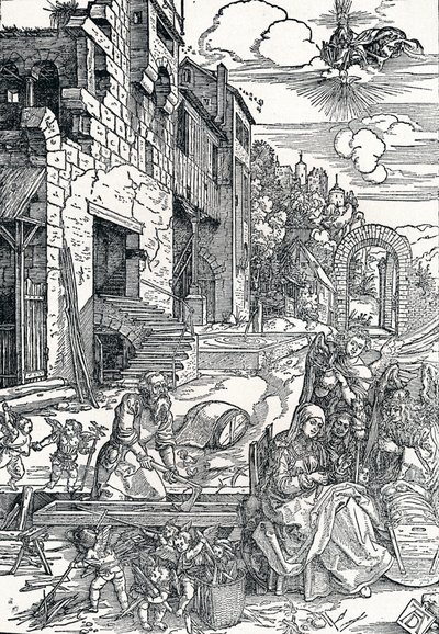 Den hellige familie i Egypten, c1501-1502, 1906 af Albrecht Dürer