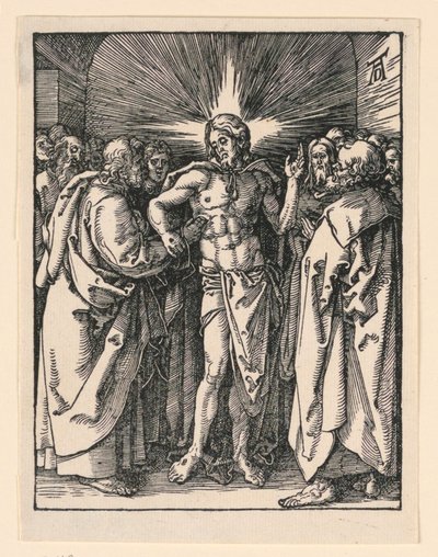 The Incredulity of Saint Thomas, fra The Little Passion Series af Albrecht Dürer
