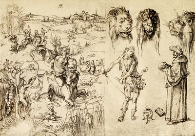 Kidnapningen af Europa af Albrecht Dürer