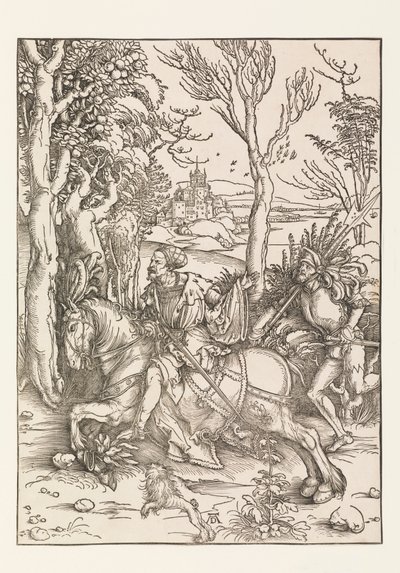 Ridderen og Landsquenet af Albrecht Dürer