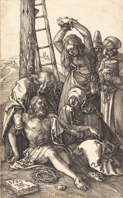 Klagesangen, 1507. af Albrecht Dürer