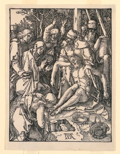 The Lamentation, fra The Little Passion Series af Albrecht Dürer