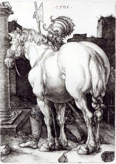Den store hest, 1509 af Albrecht Dürer