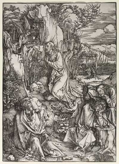 Den store lidenskab: Kristus på Oliebjerget af Albrecht Dürer