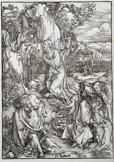 Den store passion: Kristus på Oliebjerget af Albrecht Dürer