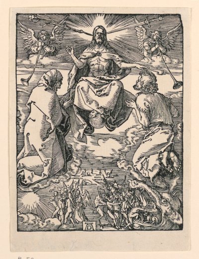 Den sidste dom, fra The Little Passion-serien af Albrecht Dürer