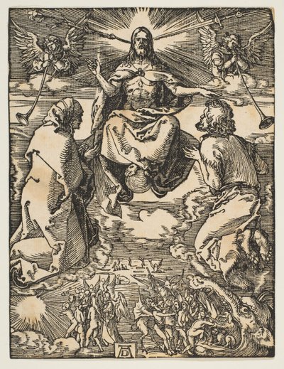 Den sidste dom, fra Den lille lidenskab, ca. 1510. af Albrecht Dürer